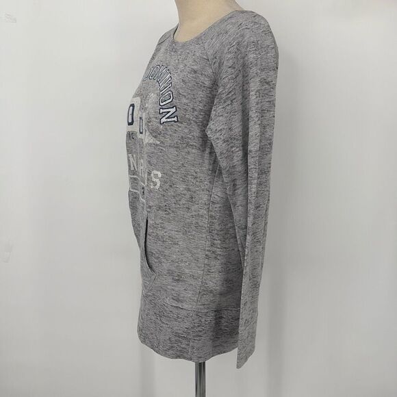 Old Dominion Monarchs ODU Women's Sweatshirt Pocket Grey M - Picture 2 of 12